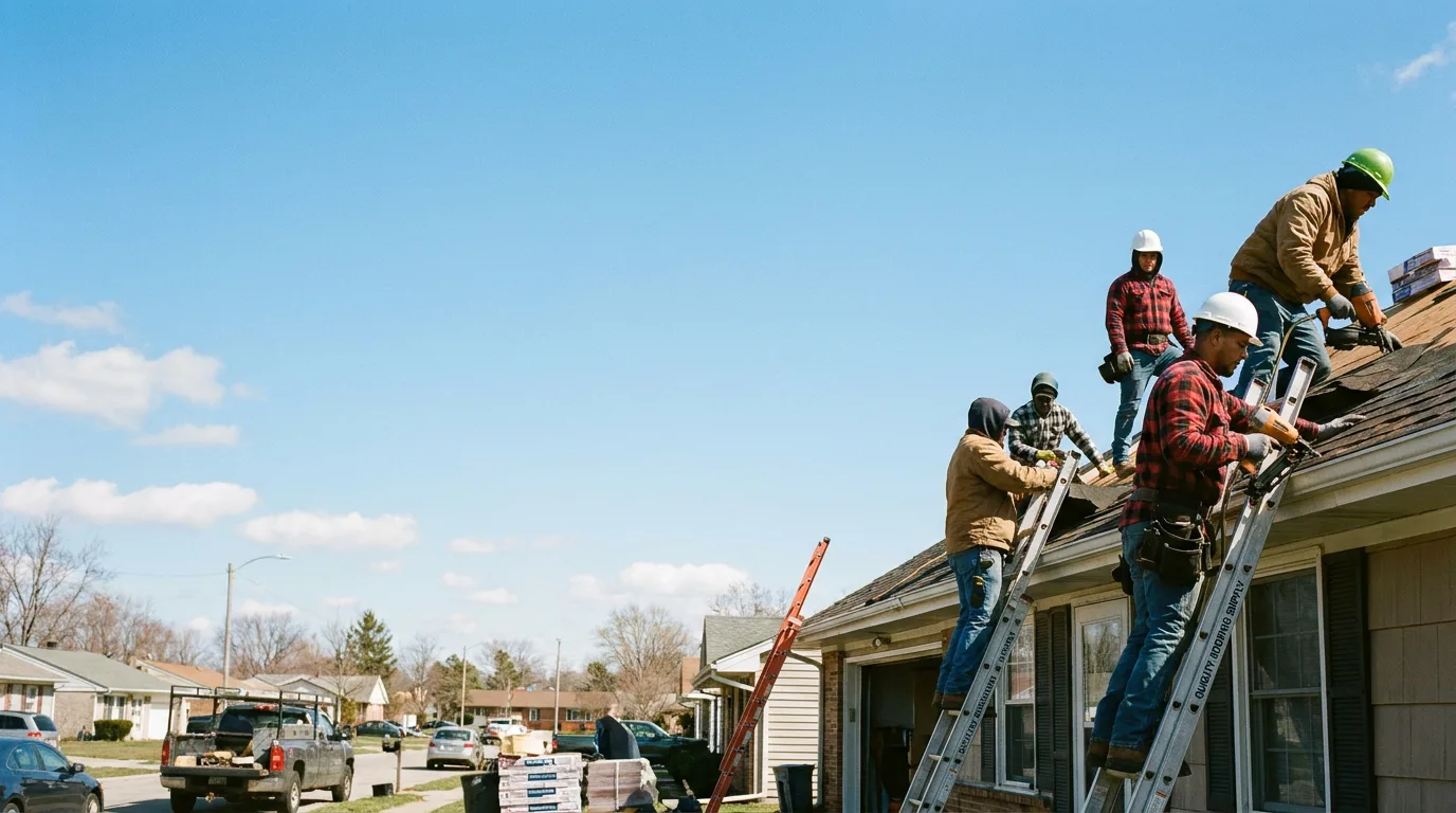 Roofing in Huddy, KY near me